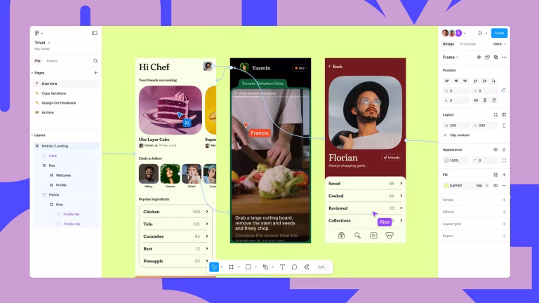 Figma templates example